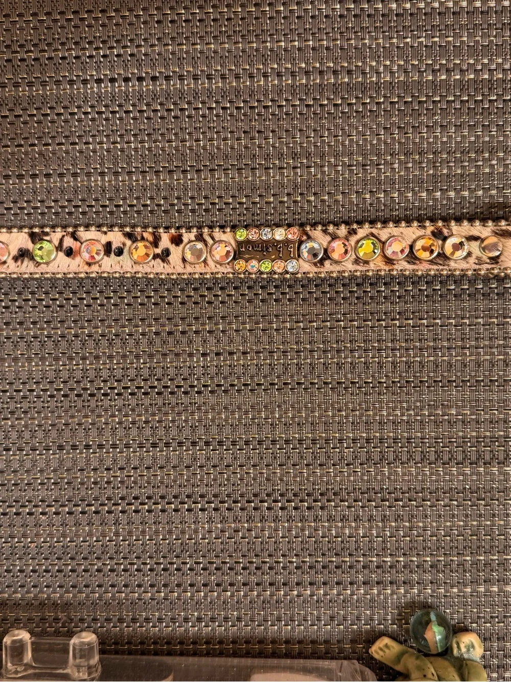 Authentic B.B. Simon Swavorski Crystal Pet Collar XS - Animal Print